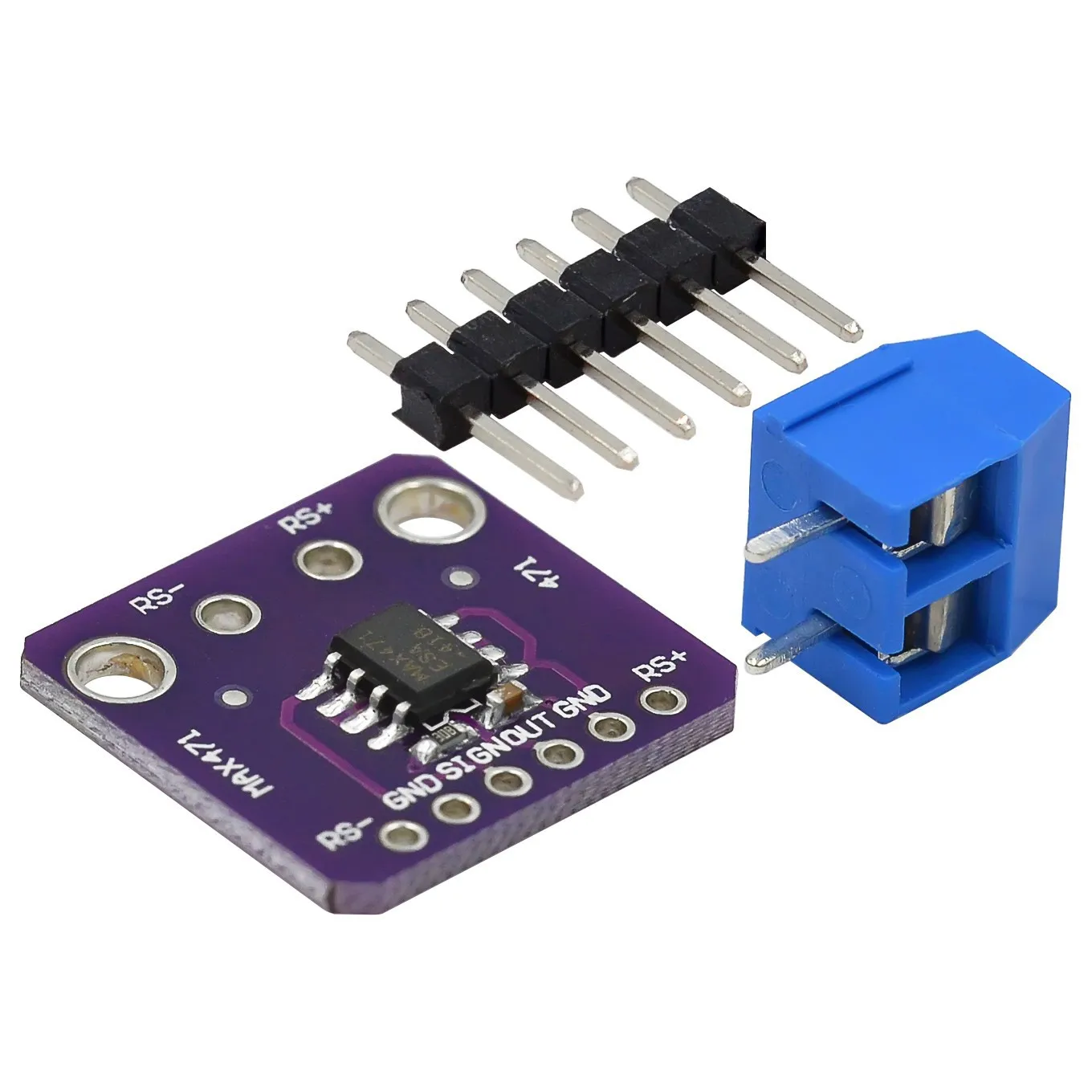 Max471 Voltage Current Sensor Module For Arduino AVR Tester Board 5V DC 3-25V 0-3A Resistive Voltage Divider GY-471 Sensors