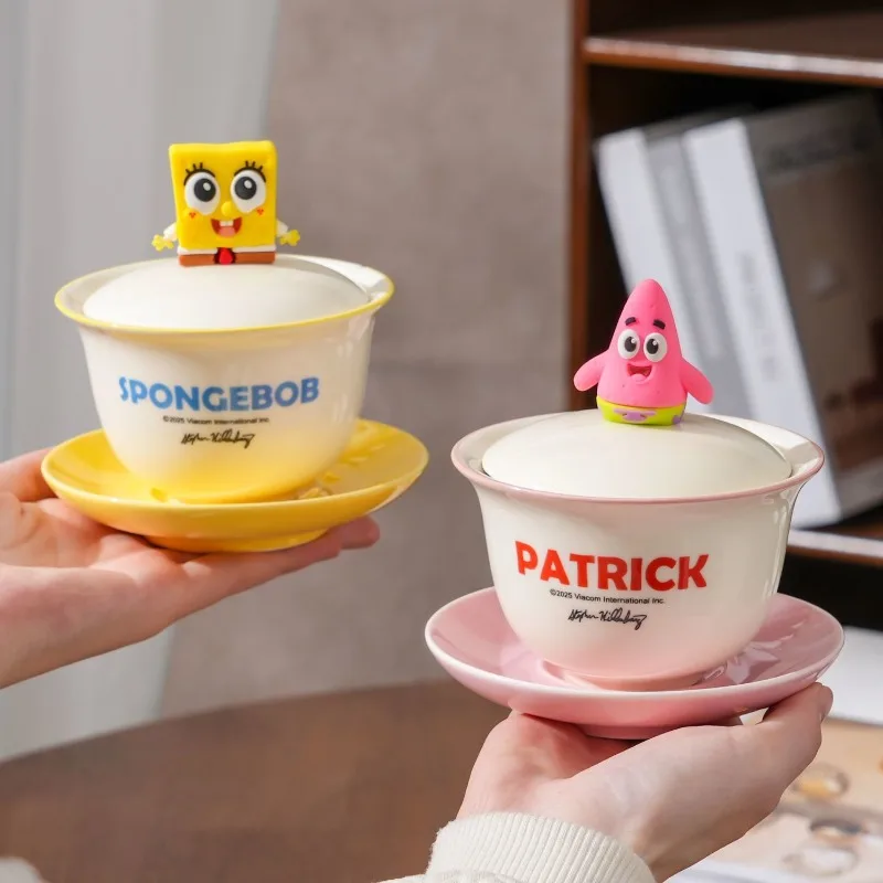 conjunto-de-cha-de-alta-qualidade-spongebob-para-uso-domestico-tigela-com-tampa-conjunto-de-cha-individual-para-exterior-kit-de-presente-para-amigos-novidade-2026