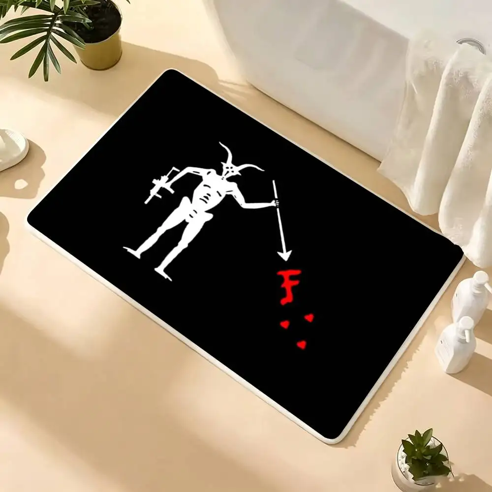 Pirate Forward Observations Group Floor Mat Bathroom Absorbent Mat Rugs Simple Door Dirt-resistant Mat Home Kitchen Mat