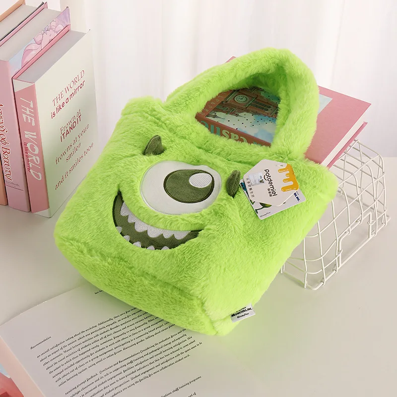 Disney Mike Wazowski Leisure Armpit Bag Cartoon & Cute Handbag valentines Gift Large Capacity