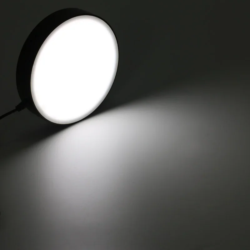 135mm Microscope LED Bottom Round Light Lamp Source Shadowless Backlight Illuminator Industrial Inspection 100V-240V - Image 3