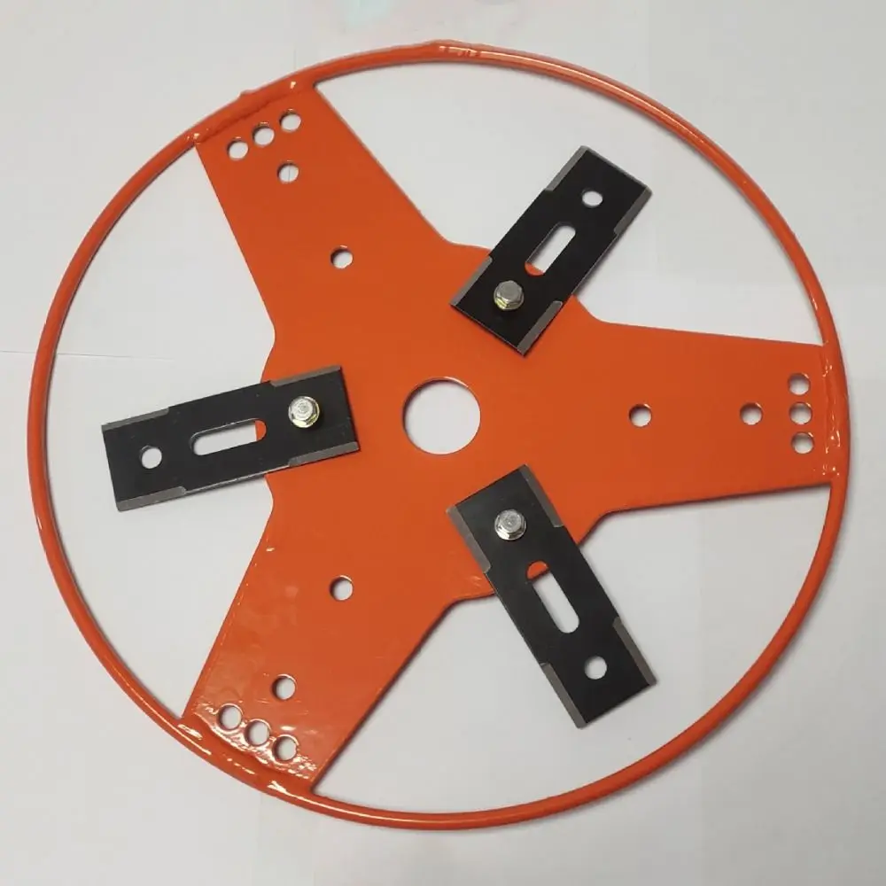 Multifunctional Lawn Mower Blades Seedling Protection 3in1 Lawn Mower Trimmer Disc Weeding Pan