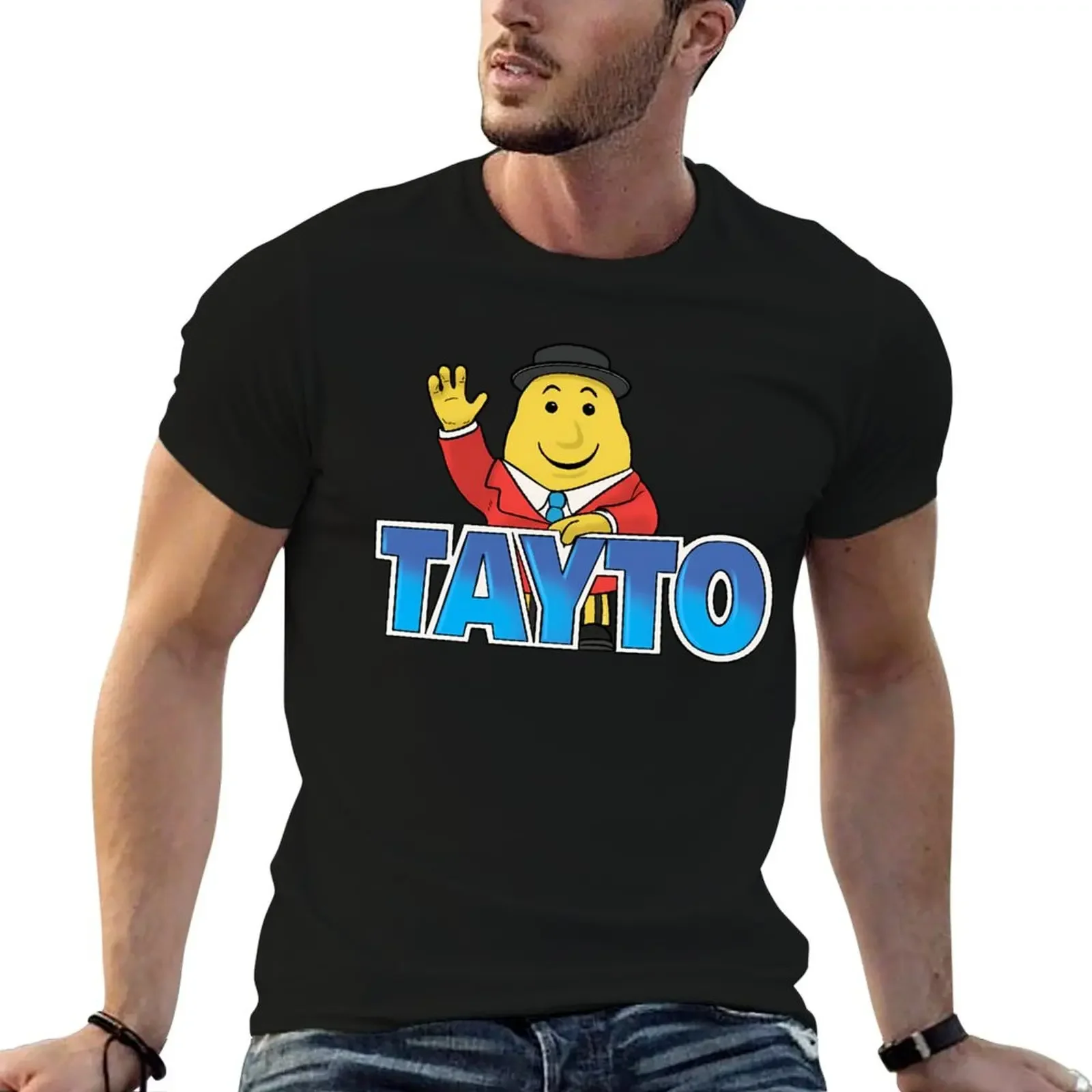 Mr Tayto Crisp Man T-Shirt new edition customizeds men workout shirt