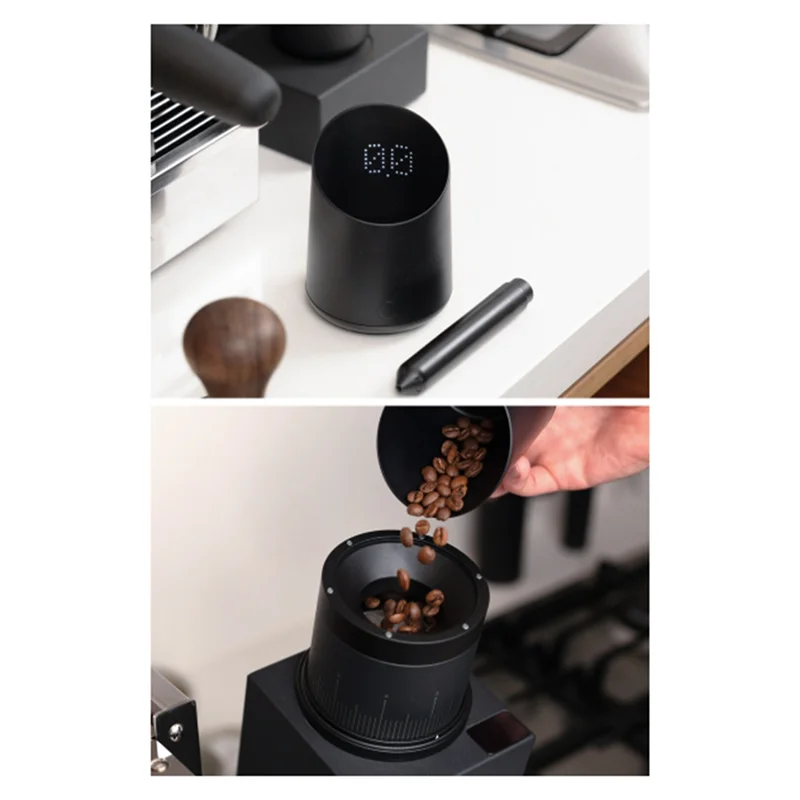 

B90B-Electronic Coffee Scale With Waterproof Weighing Cup For Espresso,Pour-Over,Drip Coffee Digital Coffee Scale Dosing Cup