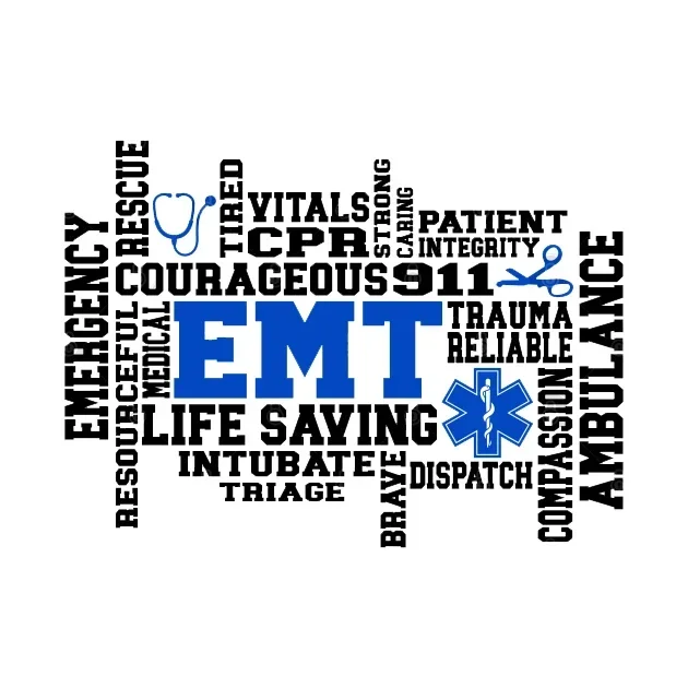 Rare First Responder EMT EMS Medical Paramedic T-Shirt 100% Cotton O-Neck Short Sleeve Summer Casual Mens T-shirt Streetwear