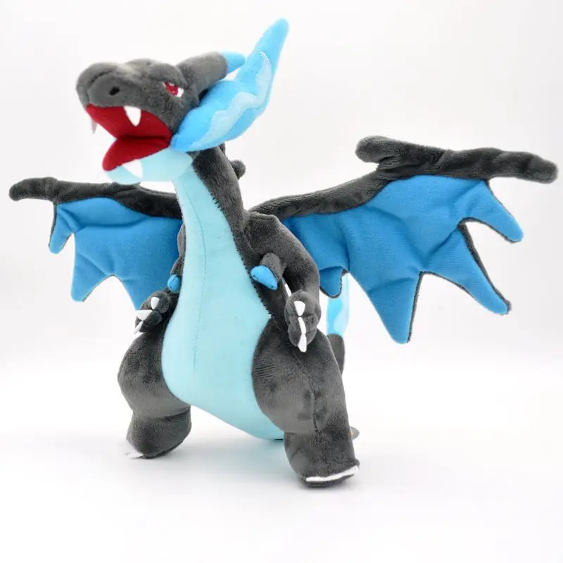 23cm Pokemon Cartoon Charizard Toys Mega Evolution X & Y Charizard Collectible Doll Soft Pillow Birthday Xmas Gift For Kids