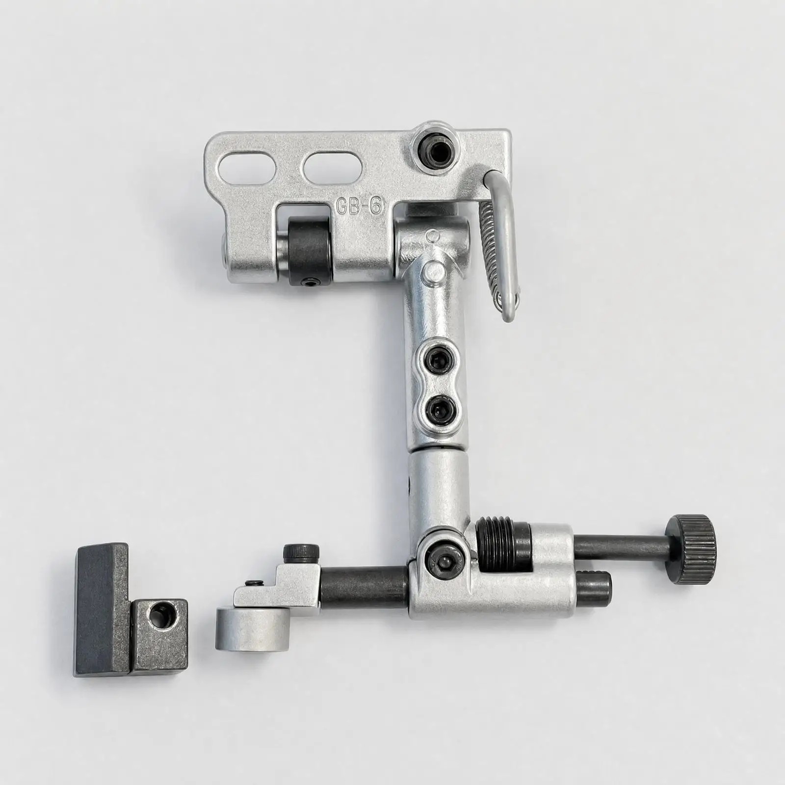 Adjustable Industrial Sewing Machine Edge Guide Stitch Accessory Carbon Steel Bearing Roller for Consistent Seams