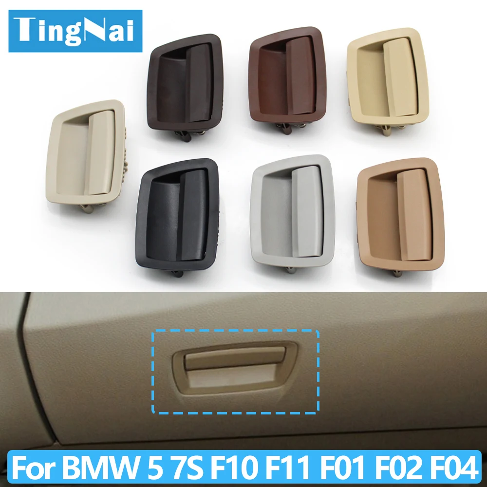 LHD RHD Car Interior Door Front Passenger Seat Glove Box Switch Pull Handle For BMW 5 7 Series F10 F11 F18 F01 F02 F04