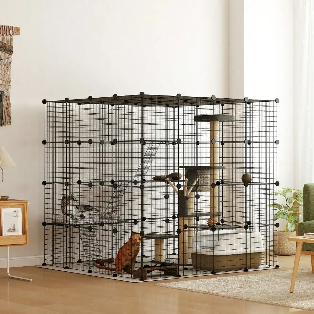 4-Tier Large Cat Cage, 55