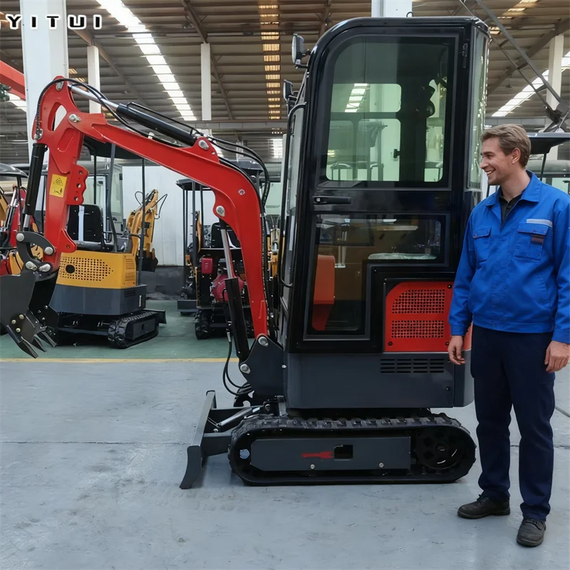 

Replaceable Accessories Mini Excavator Home Epa Euro 5 Multifunctional Mini Excavator Supports Customized