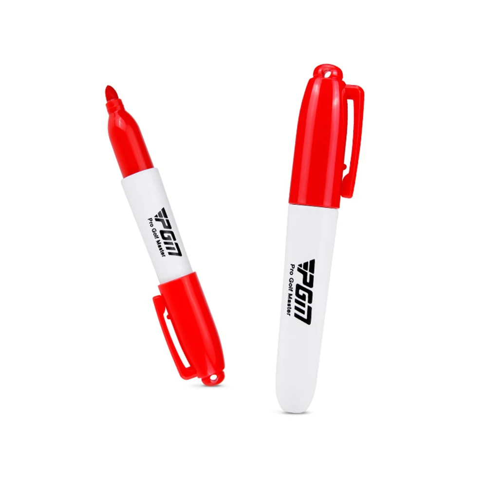 PGM Golf Ball Marker Thread Drawing Line Tool Portable Special Marking Pen Waterproof Ink, Not Easy to Fade