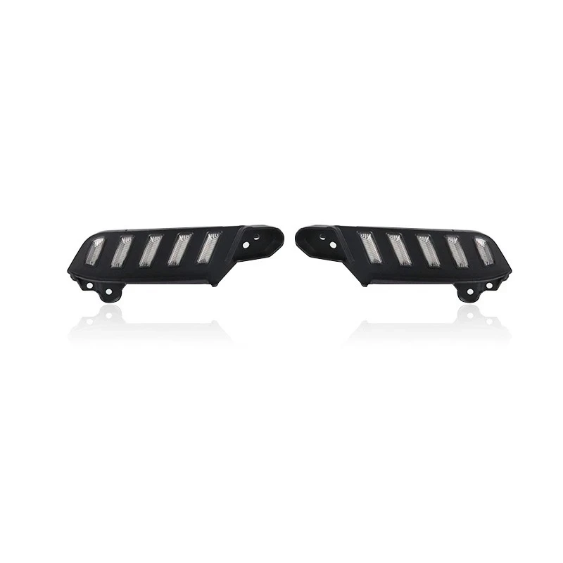 For Toyota Tacoma 2016-2023 Car LED Daytime Running Light Dynamic Yellow Turn Signal Lamp 12V Headlight Decoration Lamp