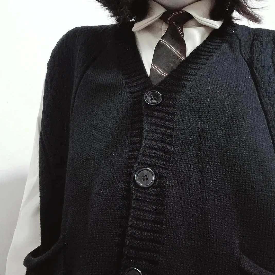 Sweater Vest Women College Japanese Vintage Loose Black Simple Knitting Students Trendy Autumn Elegant All-match Leisure Clothes