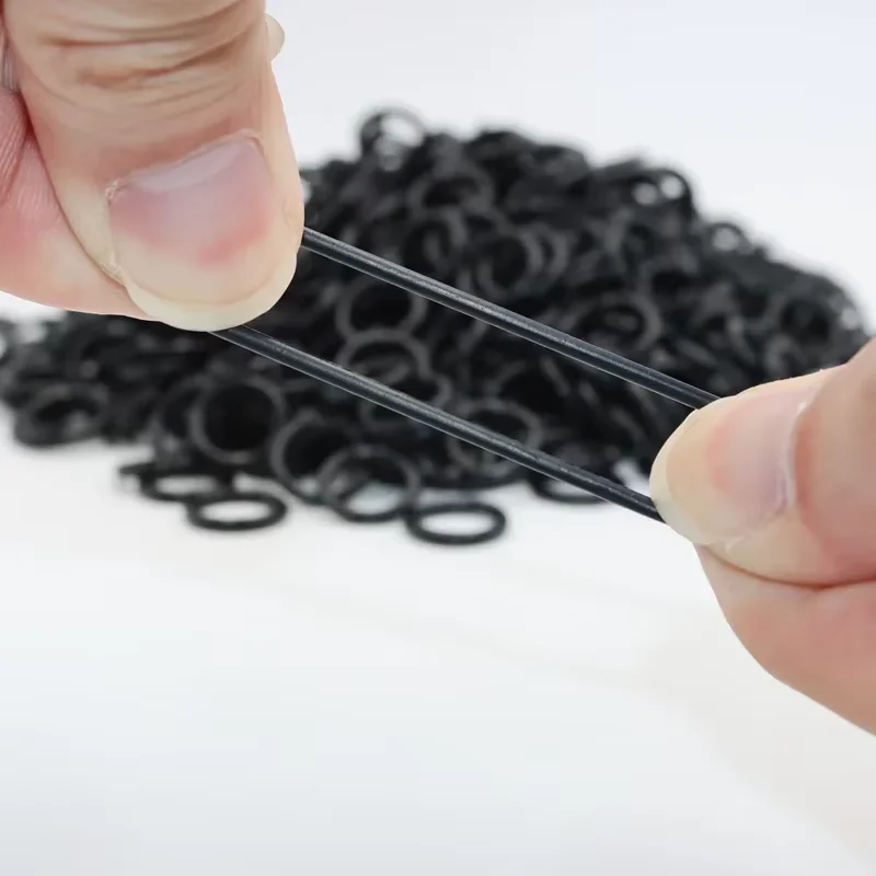 NBR Rubber O Ring CS 5mm OD 42mm-70mm Rubber Sealing O Ring Washer Plumbing Gasket Oil Resistant High Temperature Rings