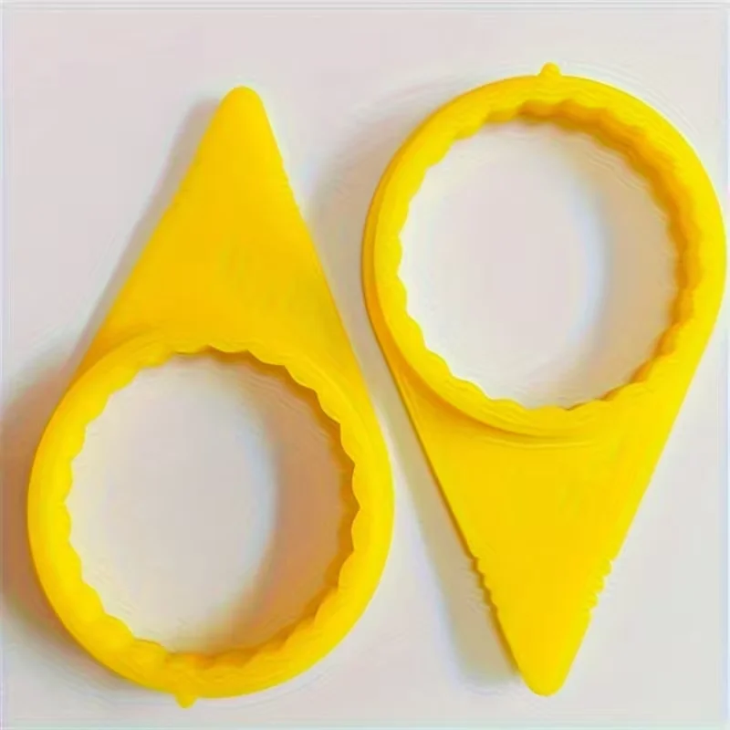 10 قطعة/المجموعة سيارة البلاستيك الإطارات الجوز مؤشر 32 مللي متر مؤشر الجوز الإطارات-سهلة الاستخدام السيارات والشاحنة محور الترباس تخفيف الكاشف