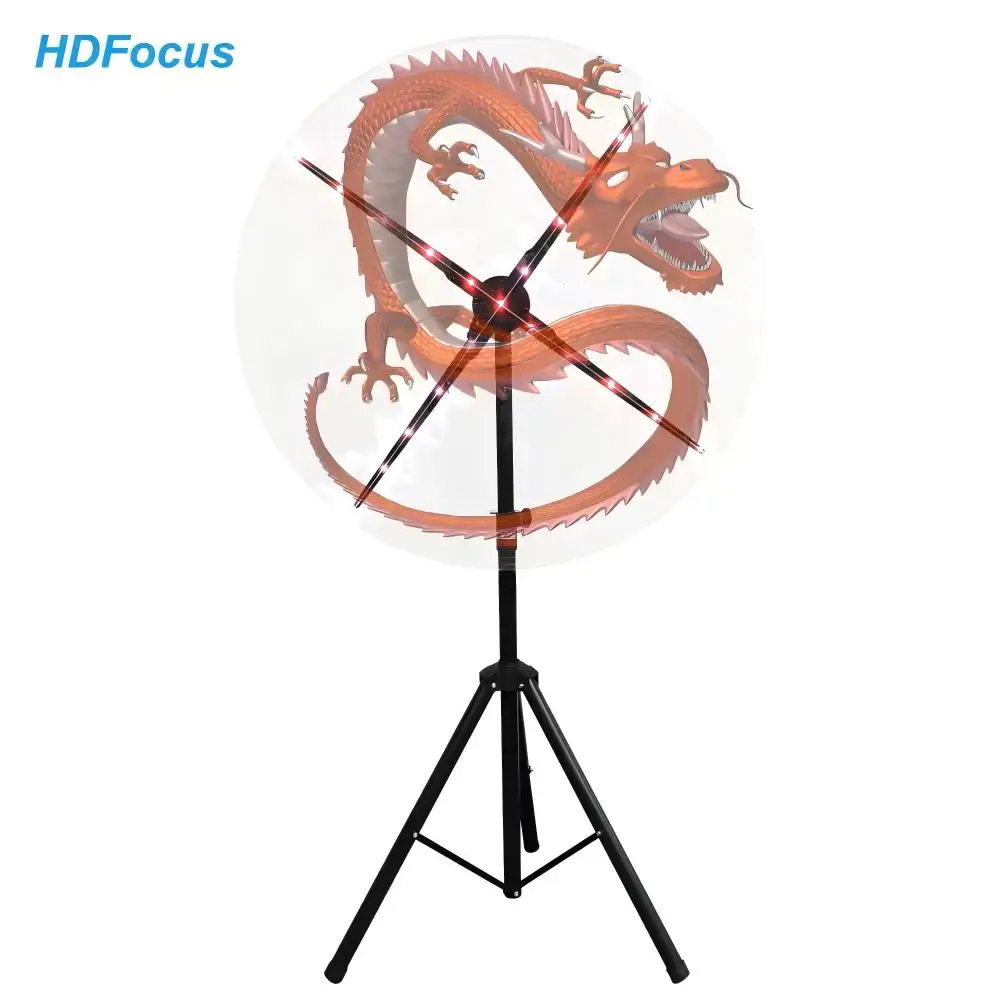 Hologram Fan 100Cm 3D Holographic Display Hologram Equipment Holographic Projector 3D Hologram Fan Stand With Cover