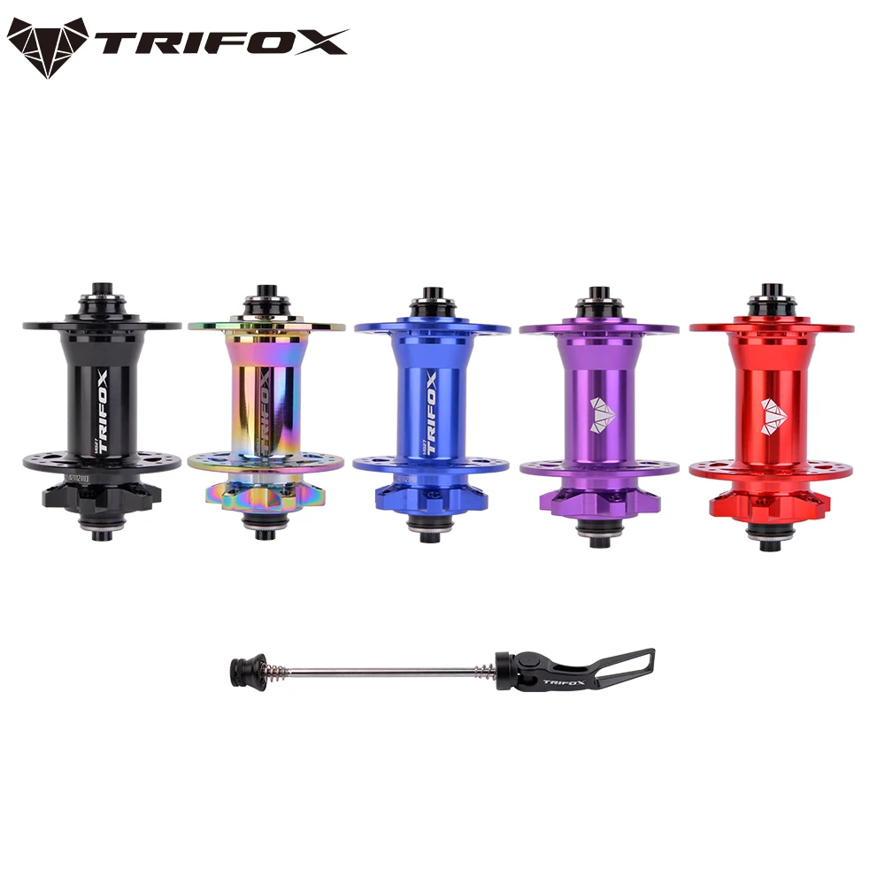 

Велосипедная втулка TRIFOX M827 для MTB горного велосипеда, передняя втулка, быстросъемная, 9*100 мм, сквозная ось 15*100 мм, 32 часа, красный, синий, черный, фиолетовый, красочный