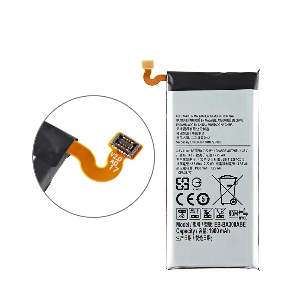 Brand New EB-BA300ABE Phone Battery for SAMSUNG GALAXY A3 2015 A3009 A300 A300X A300H A300F A300FU A300G A300M A3000 Batteria