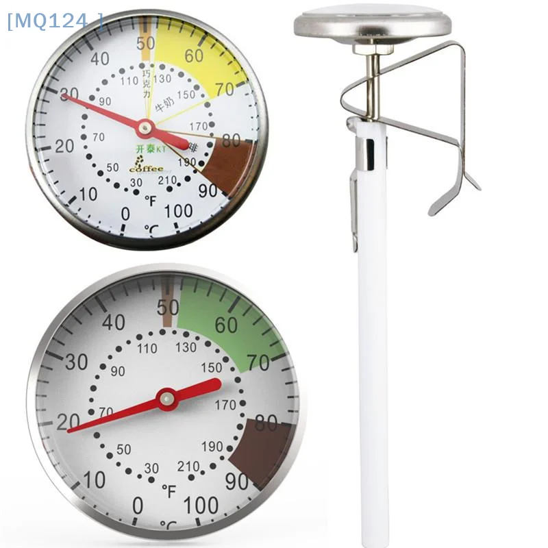 

【MQ124】1-компонентный механический зонд, датчик температуры, циферблат F/C, кухонные инструменты, термометр для еды, жидкого молока, кофе