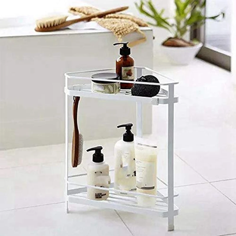 

Bathroom Storage Shelf Multi Function Modern Minimalist Home Kitchen Storage Holder Spice Bathroom Room Supplies