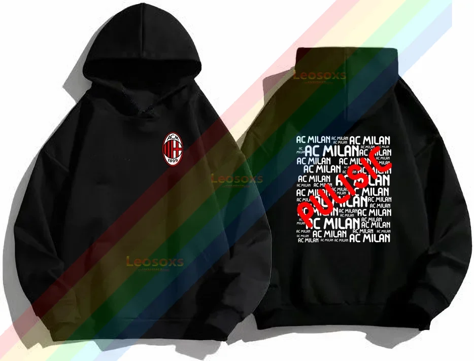 

Men's High Quality Polyester Fiber Hoodie Women's Christmas Ultras Mentality Curva Sud Milan Letter Print Gift Long hoodieNO1