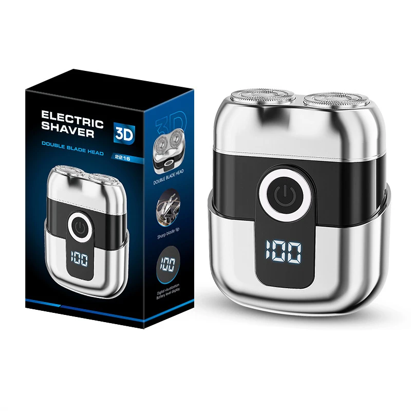 

Мини-электробритва, мини-светодиодный цифровой дисплей, мужская перезаряжаемая автомобильная бритва с зарядкой типа c, портативная бритва для мужчин и женщин, домашняя бритва