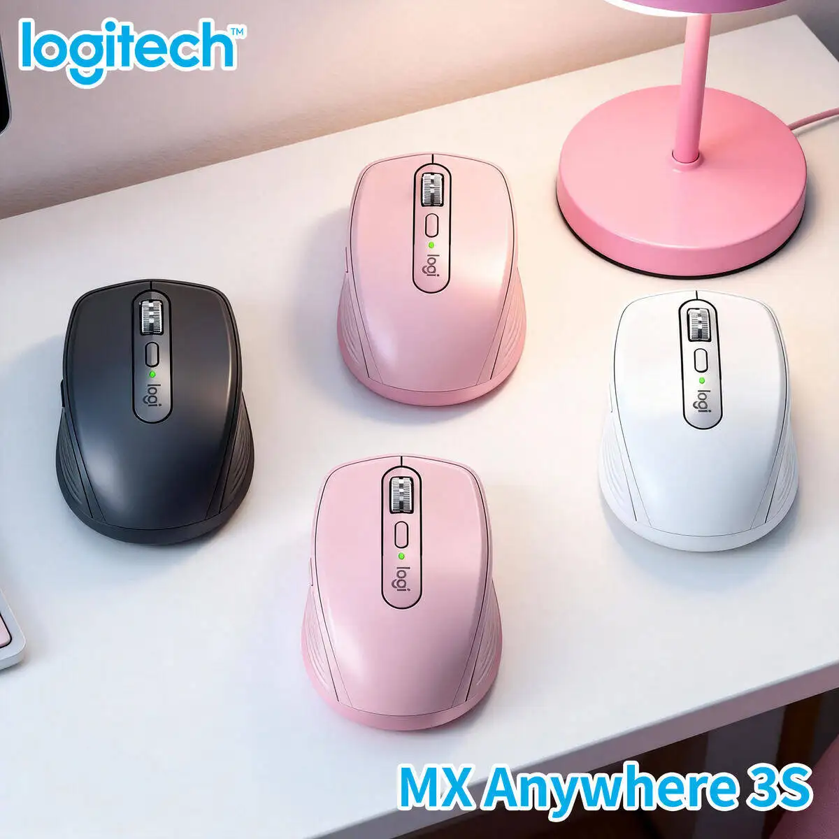

Logitech MX Anywhere 3S Wireless Mouse for Architects Multi-OS Compatible Design Work
