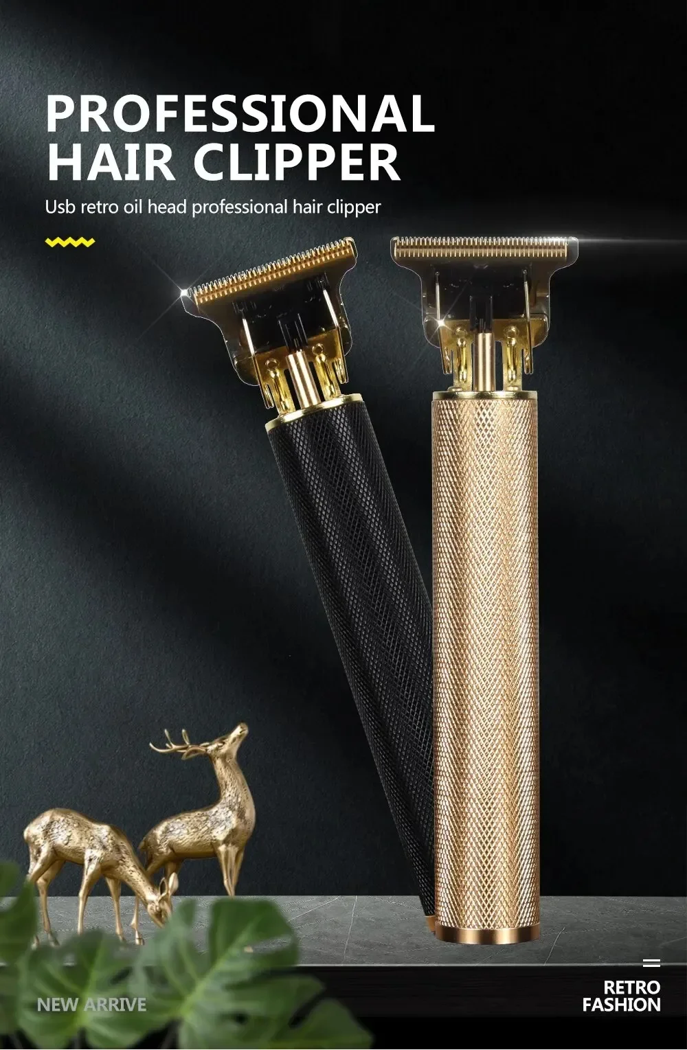 Professioneller T9-Haarschneider für Herren, USB, schnell wiederaufladbar, Bartpflege-Werkzeuge bieten komfortable, präzise Rasur-Haarschneider – Detail 3