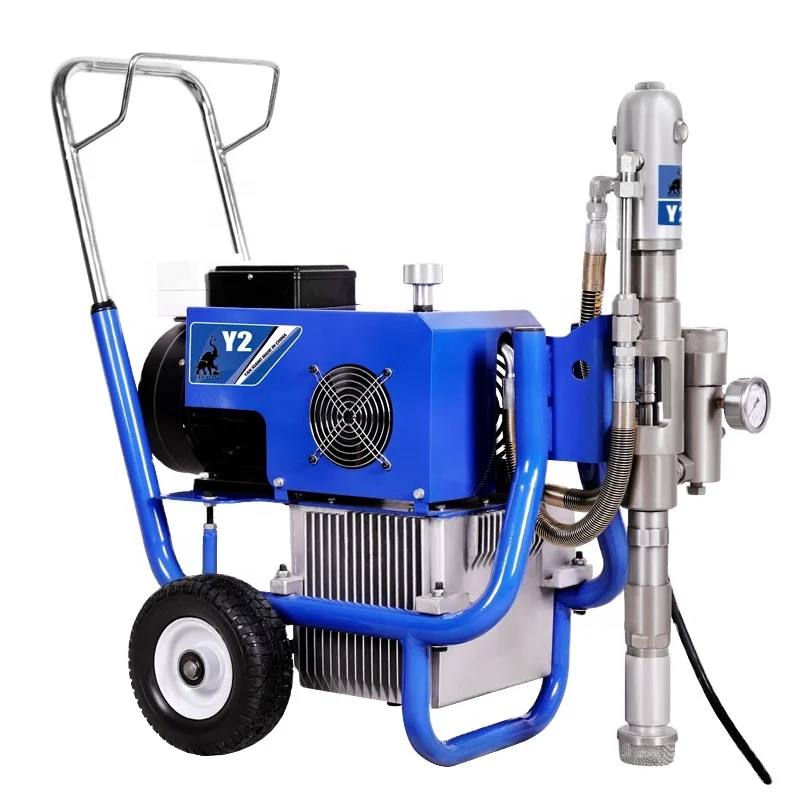 

Y2 Electric Hydraulic Airless Spray Machine for paint and putty,Airless Putty Sprayer airless spray machine