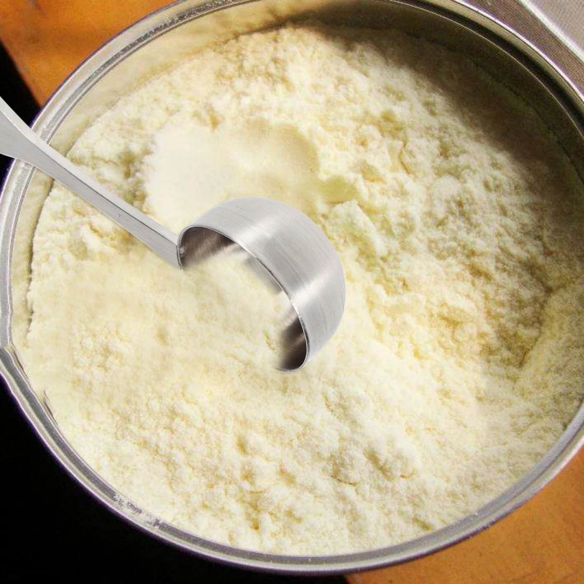 

Мерная ложка из нержавеющей стали, высококачественная пищевая зеркальная отделка, безопасная длинная ручка, выгравированные измерения, подходят