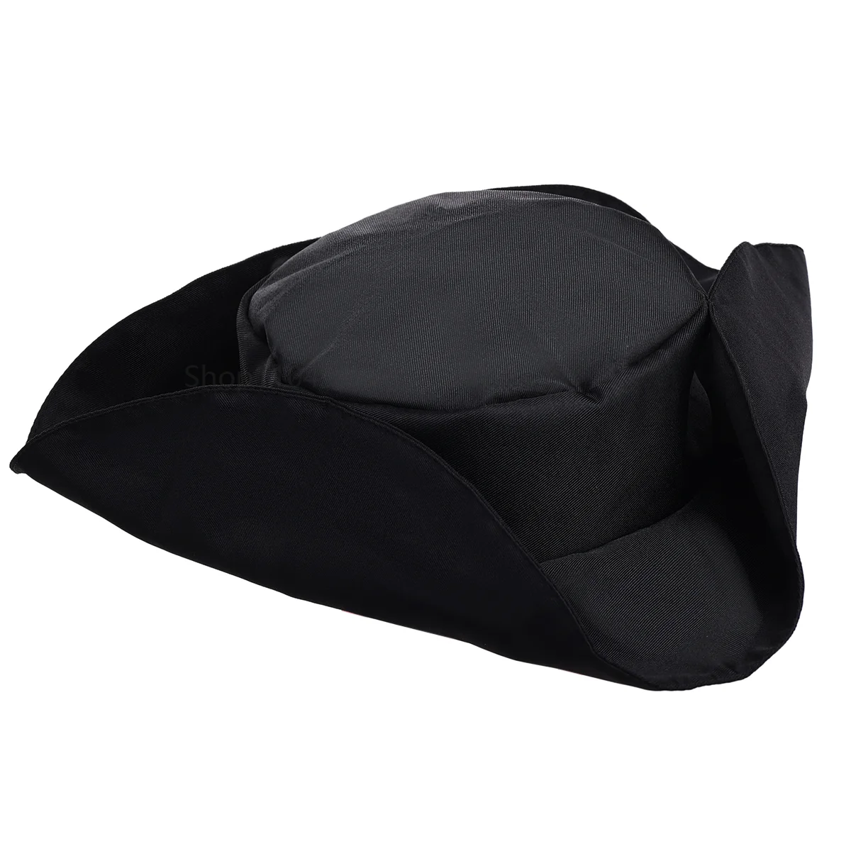 قبعة القراصنة للهالوين، قبعة الكابتن التنكرية للبالغين، قبعة القراصنة ذات الحافة الواسعة، إكسسوارات تنكرية لتزيين الحفلات