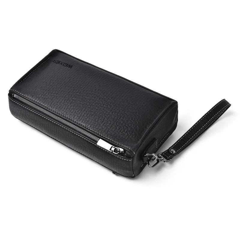 2026 New Men's Single Shoulder Bag High Quality PU Material Waterproof and Abrasion-resistant Small Carry-on Bag