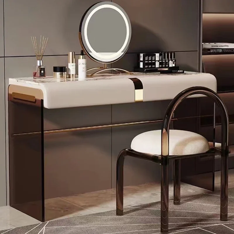 

Bedroom Luxury Dressing Table Modern Style Multifunctional Nordic Dressing Table Girls Aesthetic Tocador Maquillaje Furniture