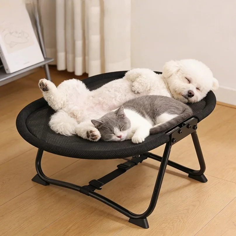 Pet Supplies Application - ペット用マーチングベッド オールシーズン対応 猫用ベッド 折りたたみ式 犬用外出用品 小型犬・中型犬に適用可能