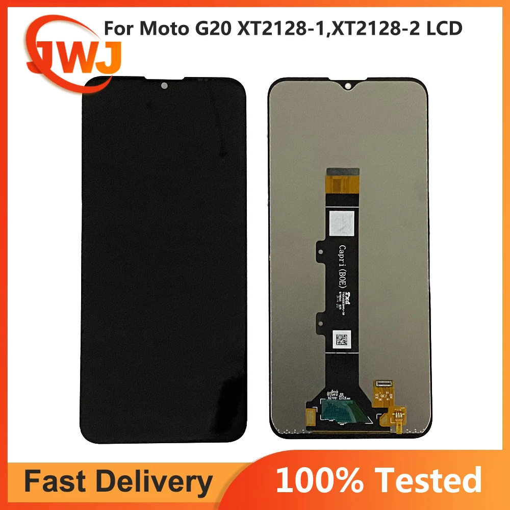 Test For Motorola Moto G20 Lcd Screen Display Touch Digitizer Assembly For Moto G20 LCD XT2128-1 XT2128-2 Display