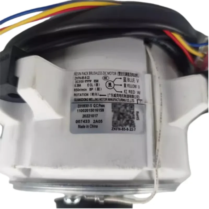 Original new ZKFN-85-8-22 air conditioning fan motor for Midea/Welling replacement Air conditioning external fan motor