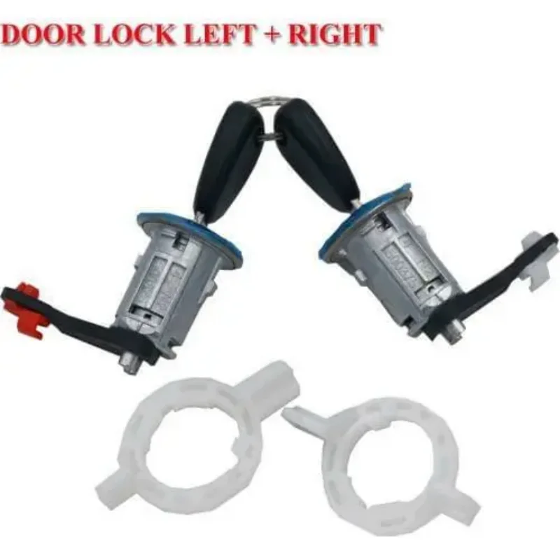Door Lock Front Left And Right 7701470944 For Renault Master MK2 1998-2010 7701470945 Door Lock Barrel Cylinder With 2 Keys