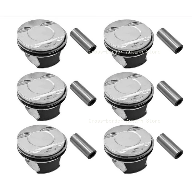 Forged Piston EA839 2.9T Engine Piston OE 06E107066EC Auto Engine Replacement Parts