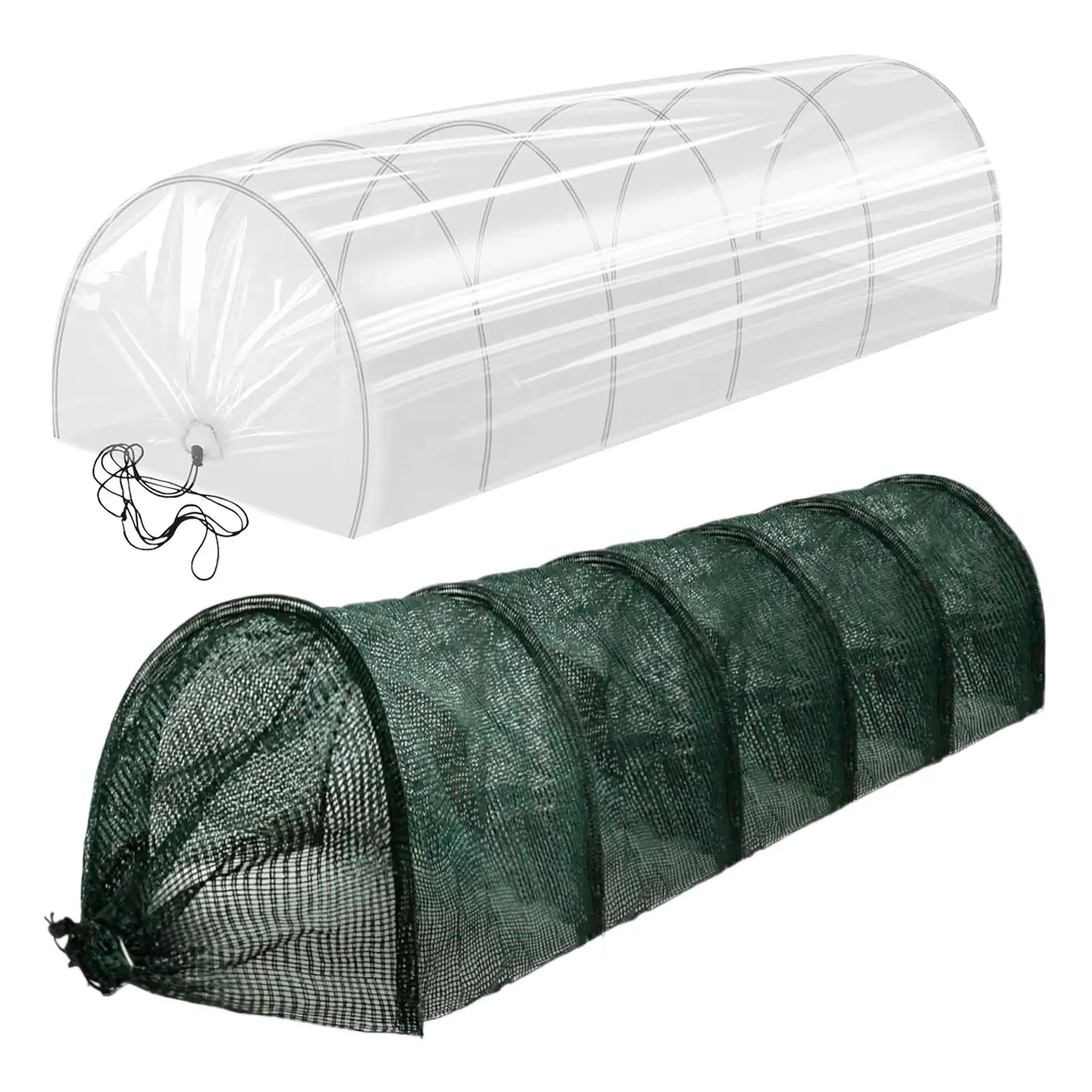 

Green House For Garden Bed 2 In 1 Green House Hoop Small Net Greenhouse Sun Protection Hoop Row Covers Cloche Small Gardening