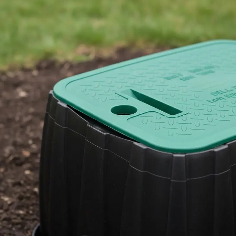 

Underground Irrigation Control Box Weather-Resistant Irrigation Control Box Lid Underground Sprinkler Cover Weatherproof