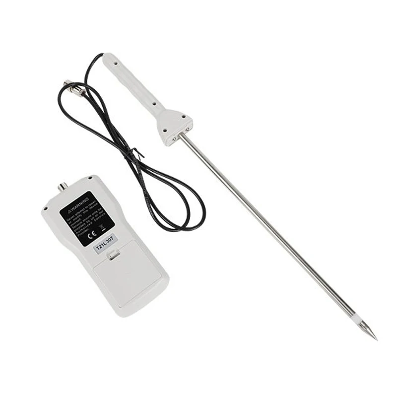 High Frequency Moisture Meter MS350A Chemical Moisture Tester Measure Different kinds of  powder materials with 280mm Needle