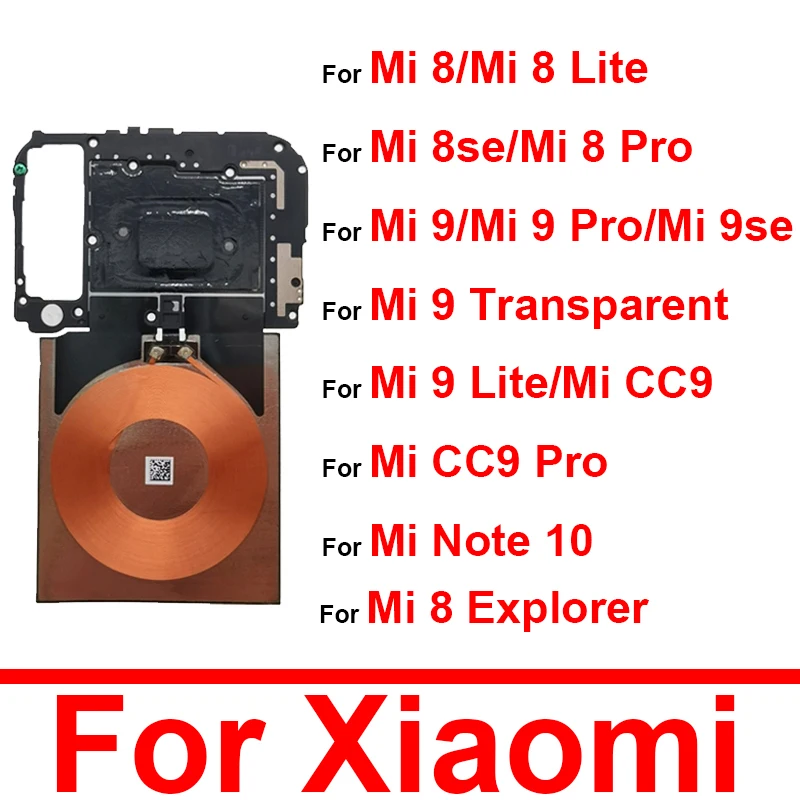 Mainboard Antenna Cover For Xiaomi Mi 8 9 Lite Pro 8Se 9Se Mi Note 10 CC9 Pro Back Frame Cover on Motherboard Case Parts