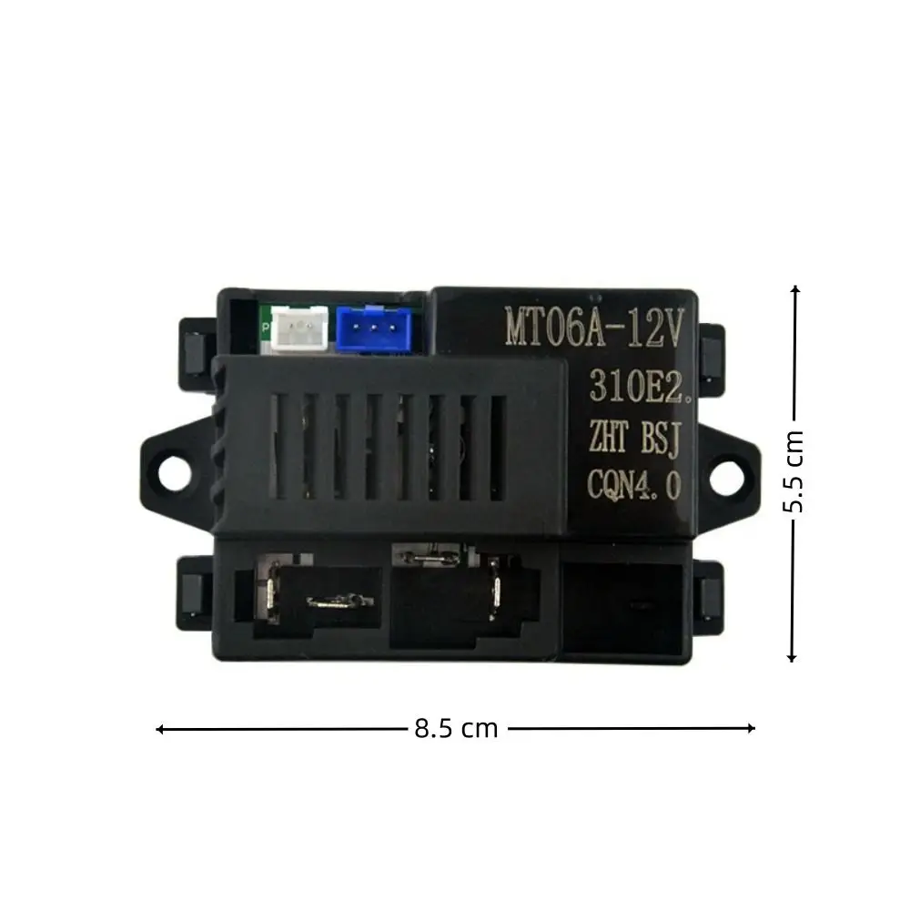 Placa de circuito de MT06A-12V, controlador de motocicleta eléctrica fácil de usar de plástico, accesorios para cochecito de bebé, controlador de juguete para coche eléctrico