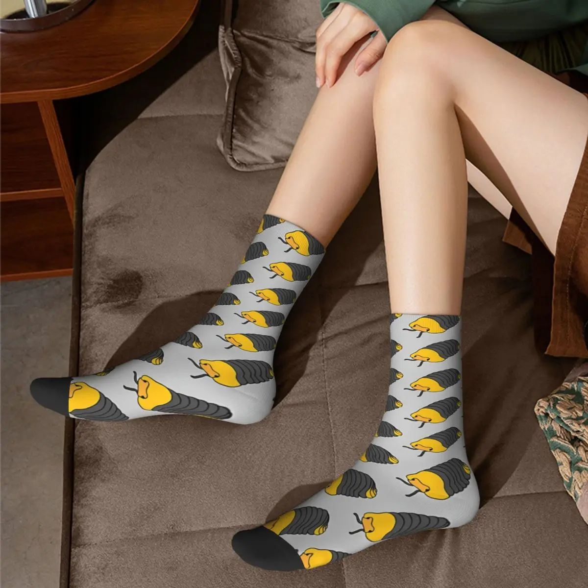 Isopod Rubber Duck Cute Socks Male Mens Women Spring Stockings Harajuku