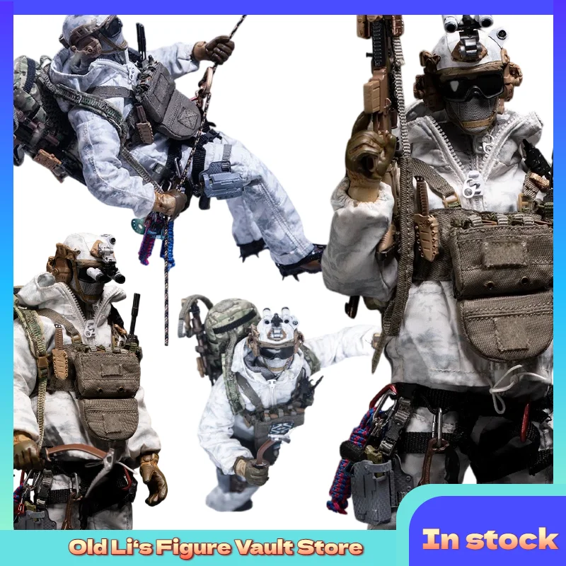 

В наличии: Фигурка-статуэтка HASUKI Black Ops Snow Mountain Ghost, масштаб 1/12, коллекционная игрушка, подарок