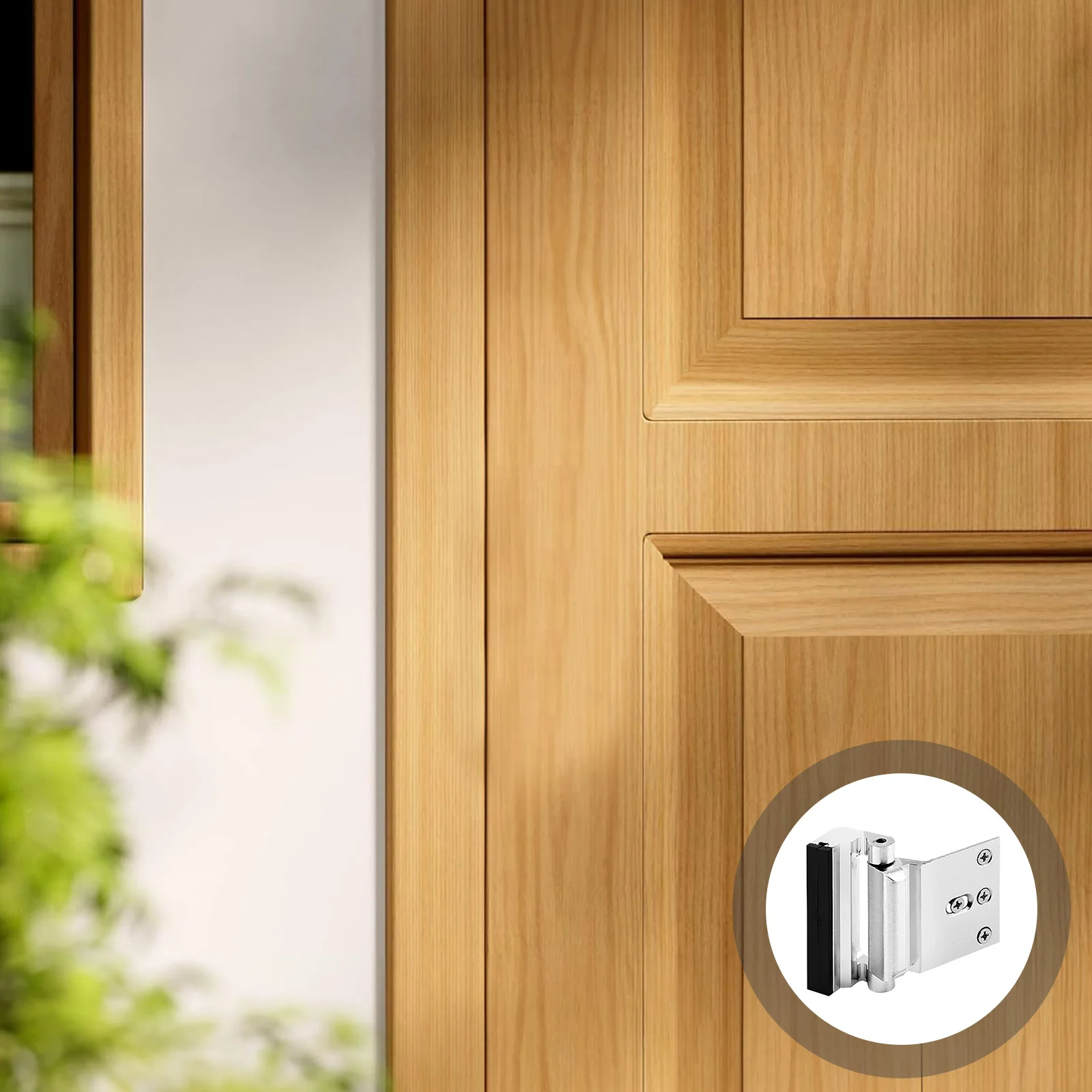 

1pcs Security Lock Metal Front Door Reinforcement Lock For Home Office Interior Safety Anti-Theft Latch Apartment Security Door