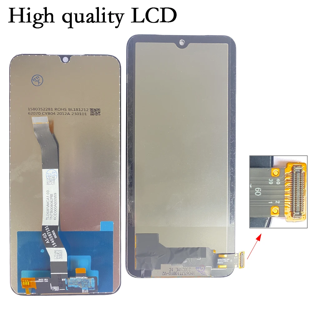 High Quality Display LCD Touch Screen Digitizer Assembly LCD For Xiaomi Redmi Note 7 8 9 10 11 Pro 9S 10S 11S 4G 5G LCD Replace