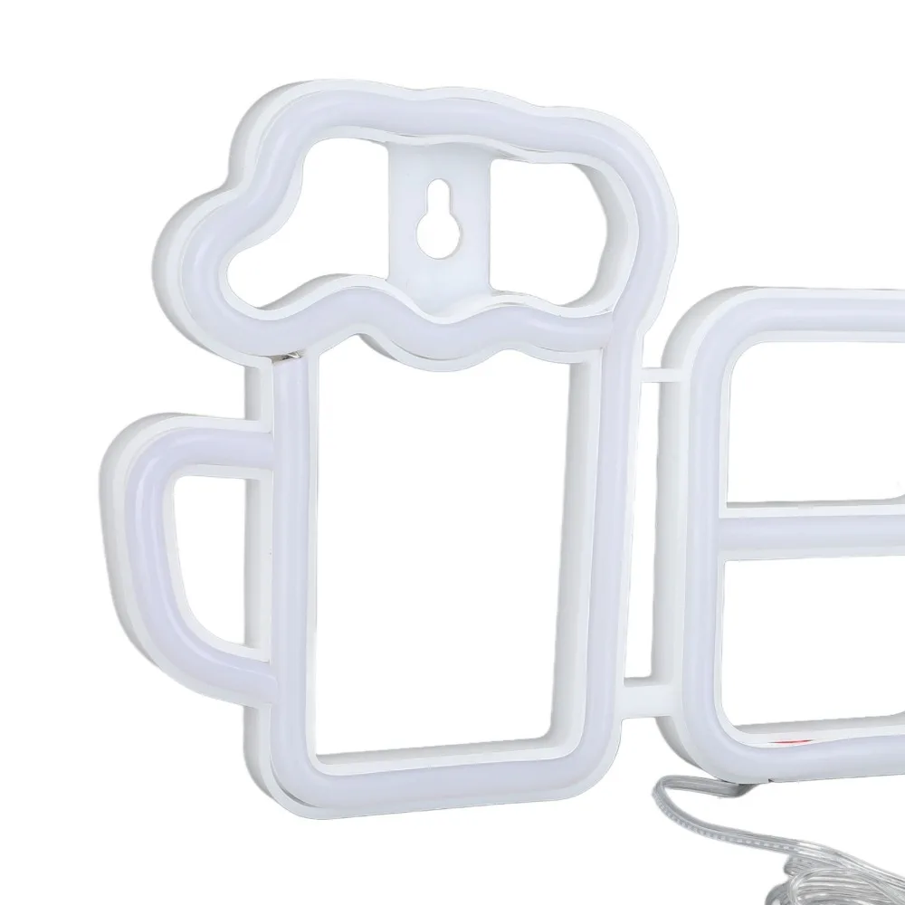 

High Safety Beer Bar Shaped LED Neon Sign USB or Battery Powered Neon Sign LED Sign Home