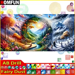 HOMFUN Fairy Dust AB Diamond Painting 