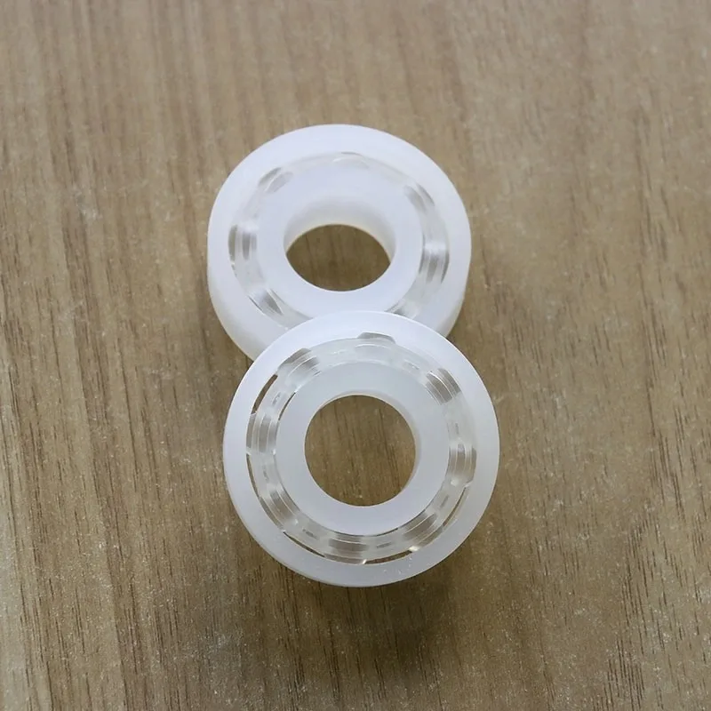 PP plastic bearing micro deep groove ball inner diameter 3 4 5 6 7 8 9mm hardness high pressure resistant food grade